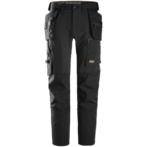 Snickers Workwear werkbroek canvas stretch 6218- zwart