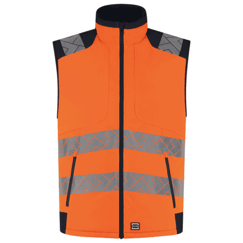 Tricorp bodywarmer Redefined High Vis - orange/ink