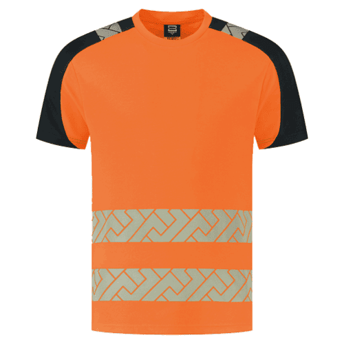 Tricorp T-shirt Redefined High Vis - orange/ink