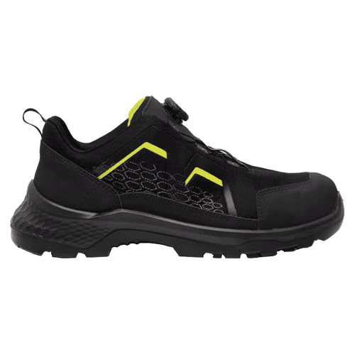 Emma werkschoenen CrossForce Flex Low S3 - zwart