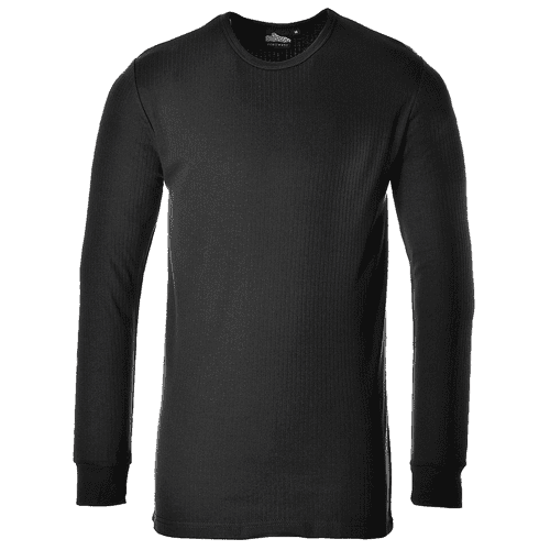 Portwest thermoshirt met lange mouwen B123 - zwart