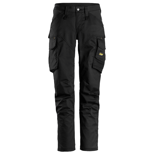 Snickers werkbroek dames AllroundWork 6703 - zwart
